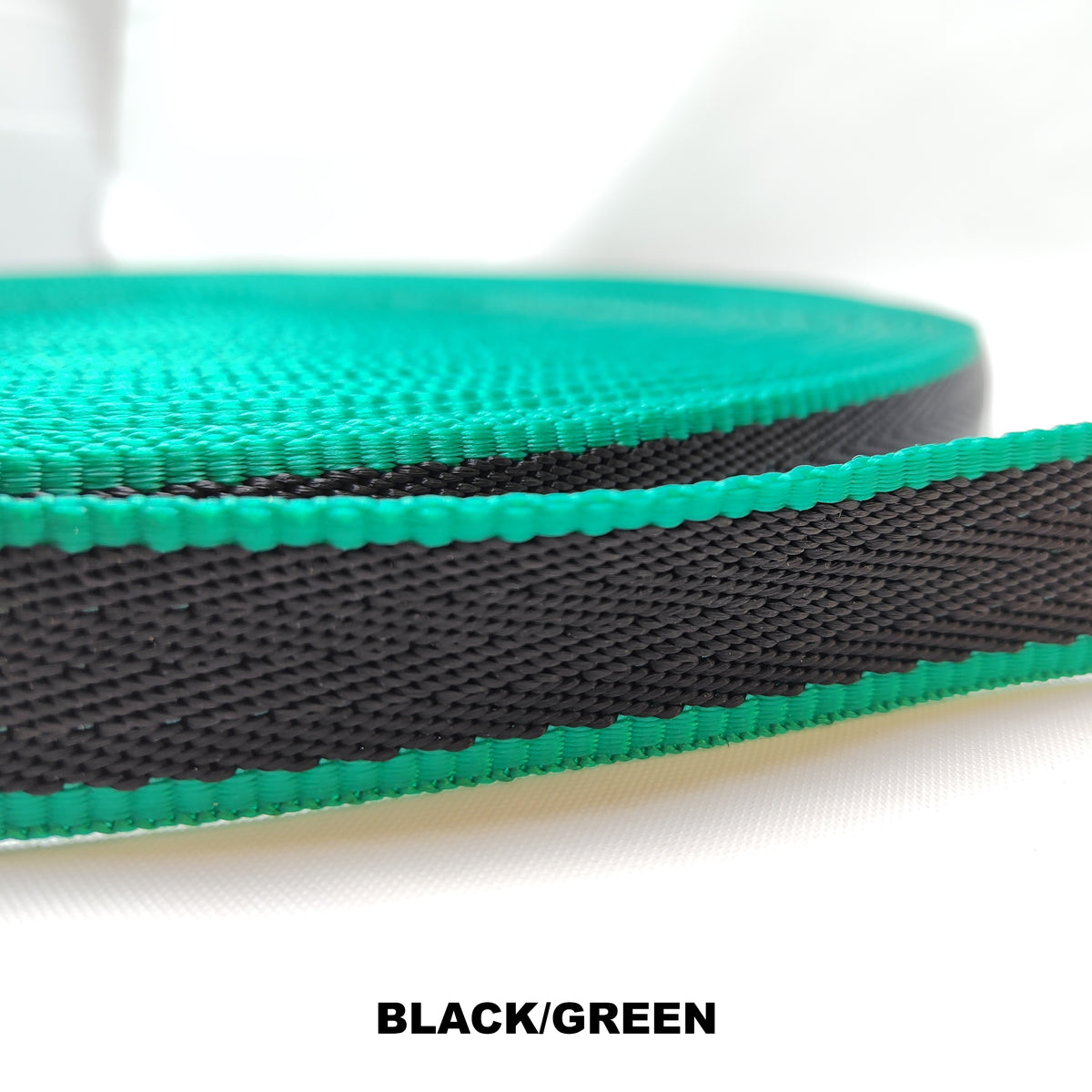 Patterned polypropylene clearance webbing