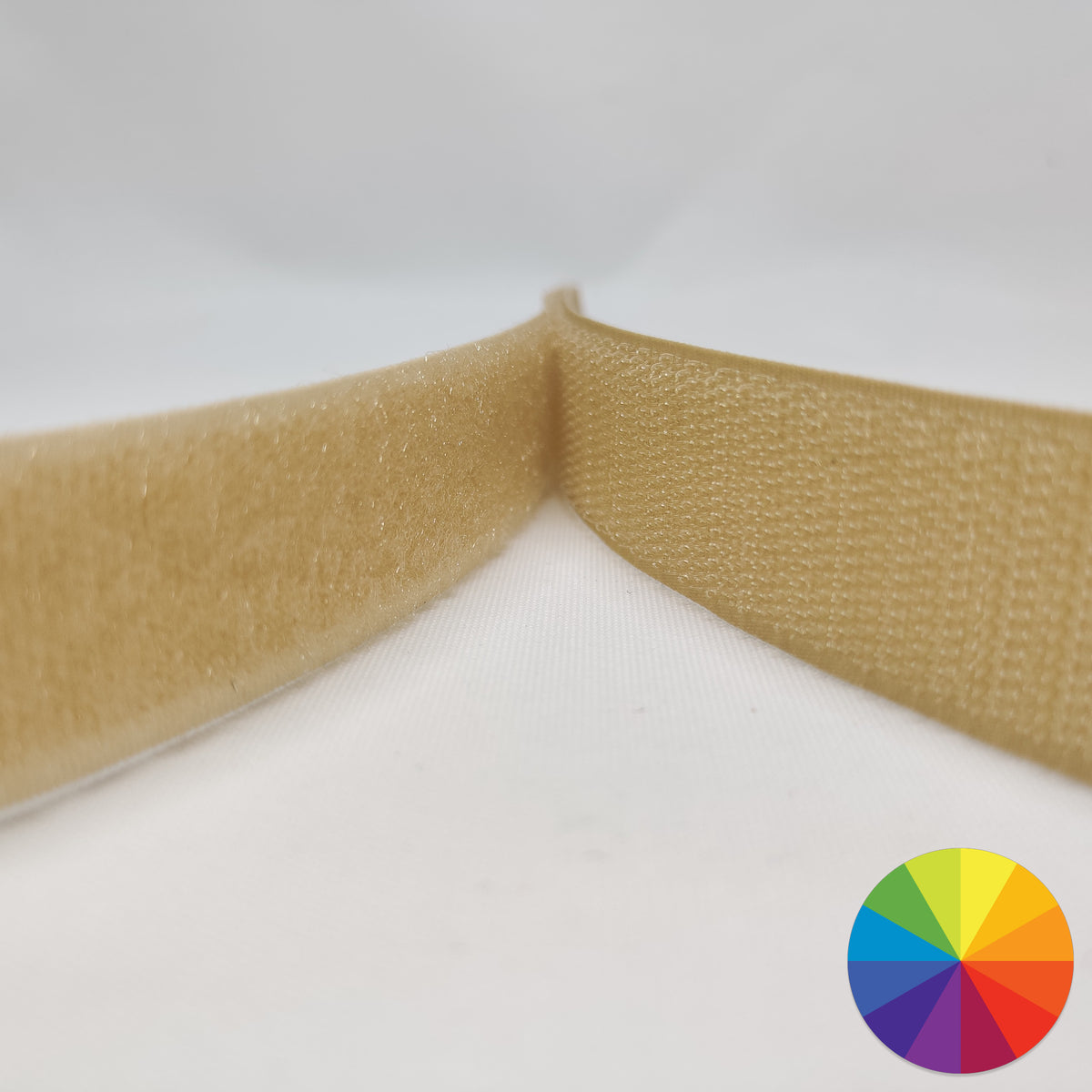 Beige velcro clearance tape