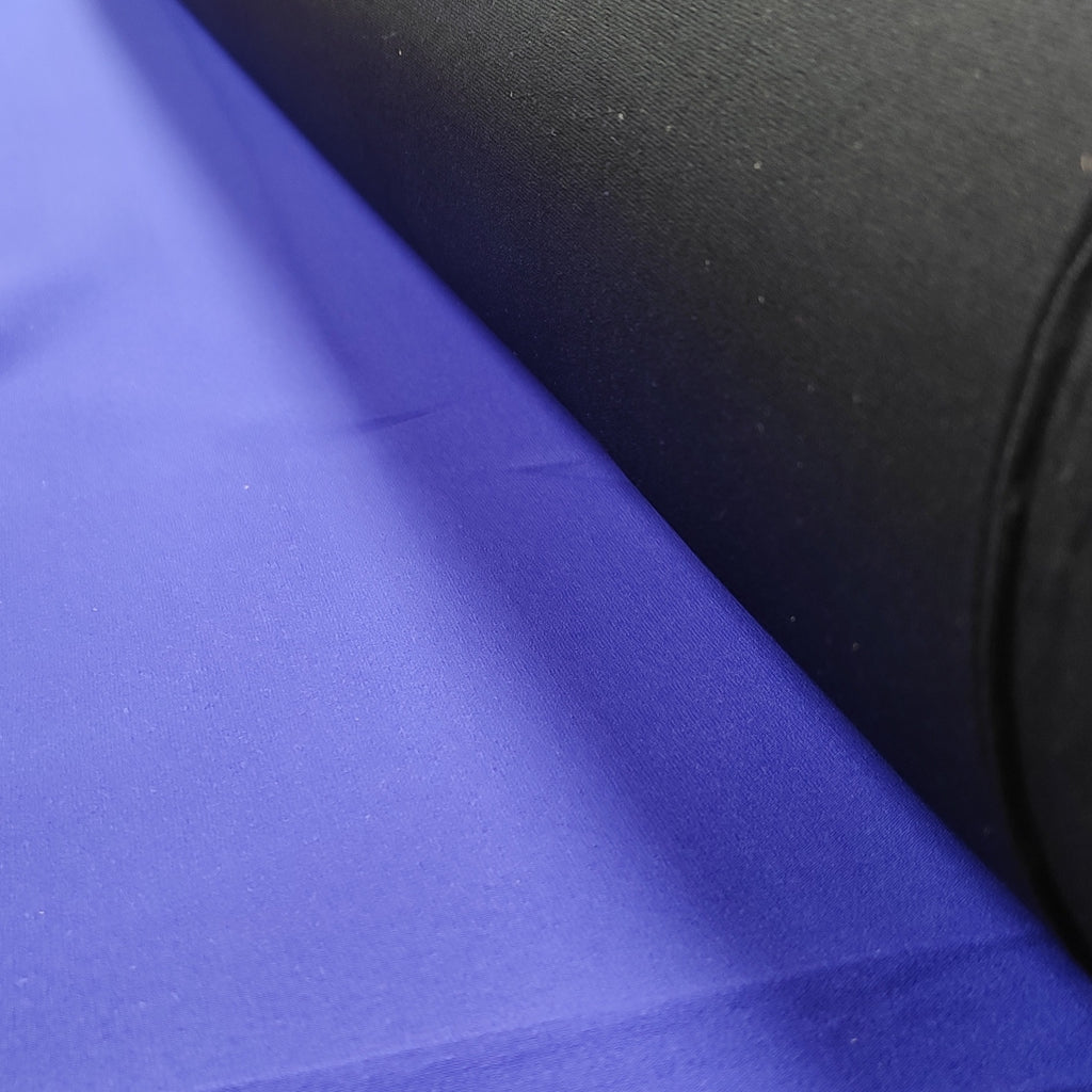 Clearance neoprene with purple and black polyester jersey